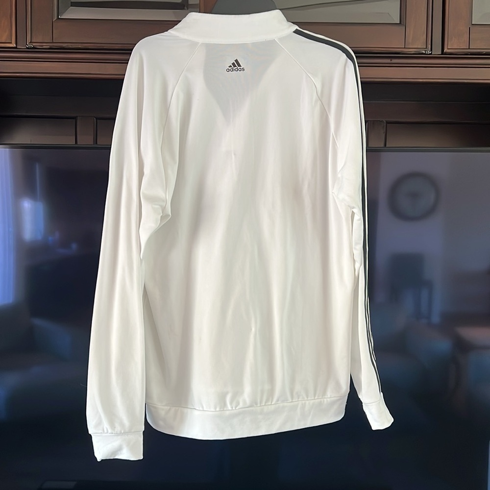 Adidas Long Sleeve Zip Front Golf Jersey. Size L - Picture 6 of 8